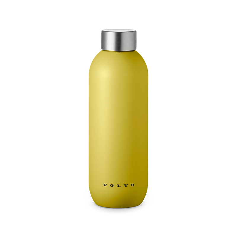 VOLVO Botella de agua Stelton 600ml - Amarillo