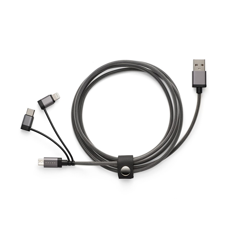 VOLVO Cable de carga 3 en 1