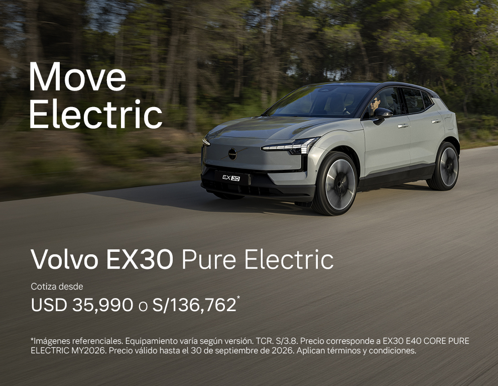 EX30 Pure Electric — Volvo Autos Peru