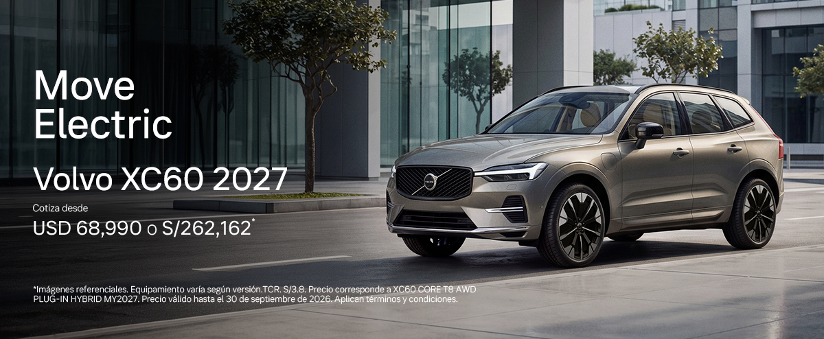 XC60 PLUS-IN HYBRID — Volvo Autos Peru