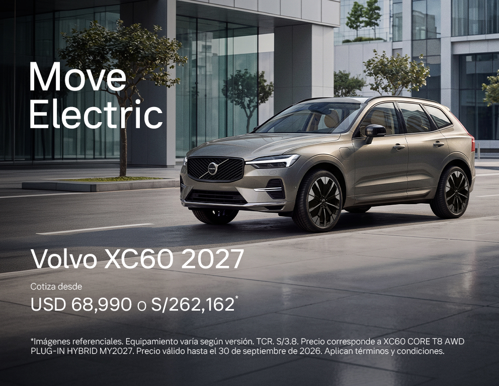 XC60 PLUS-IN HYBRID — Volvo Autos Peru