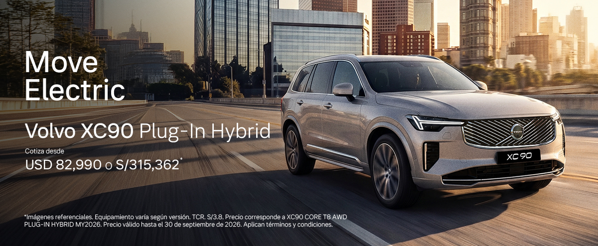 XC90 PLUG-IN HYBRID — Volvo Autos Peru